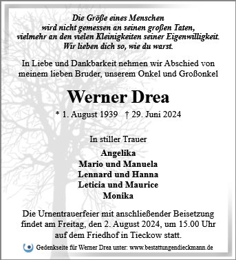 Werner Drea