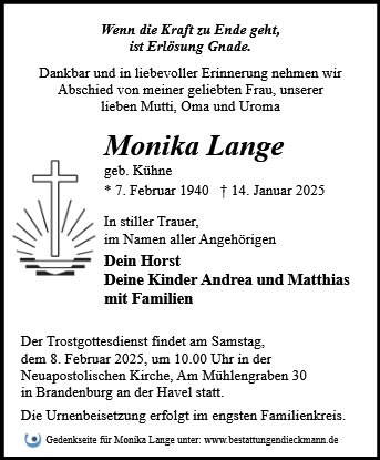 Monika Lange