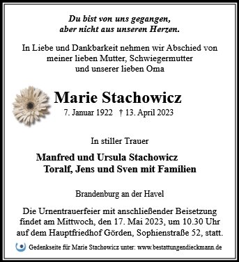 Marie Stachowicz