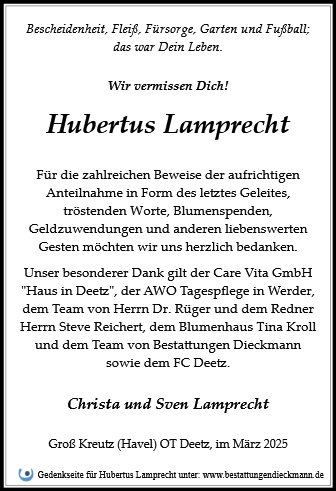 Hubertus Lamprecht