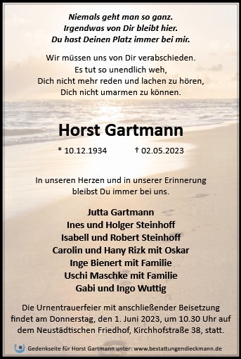 Horst Gartmann
