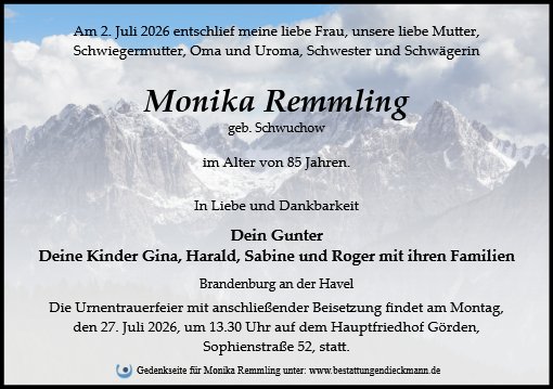 Monika Remmling