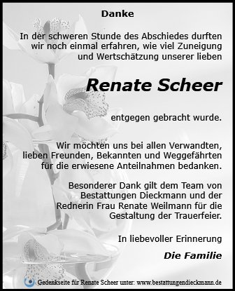 Renate Scheer