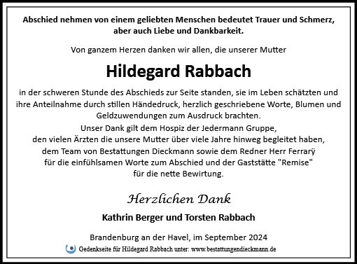 Hildegard Rabbach