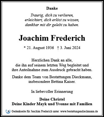 Joachim Frederich