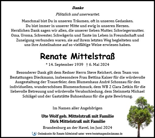 Renate Mittelstraß