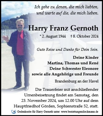 Harry Gernoth