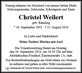 Christel Weilert