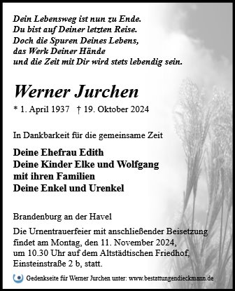 Werner Jurchen