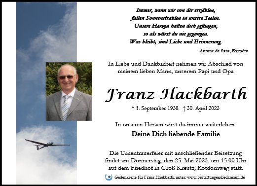 Franz Hackbarth