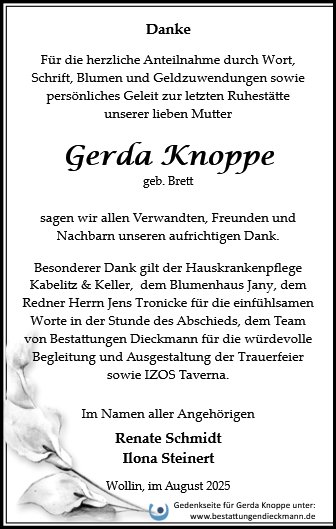 Gerda Knoppe