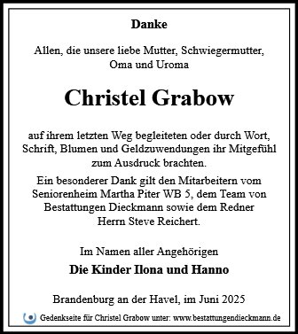 Christel Grabow