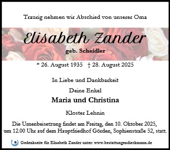 Elisabeth Zander