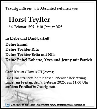 Horst Tryller