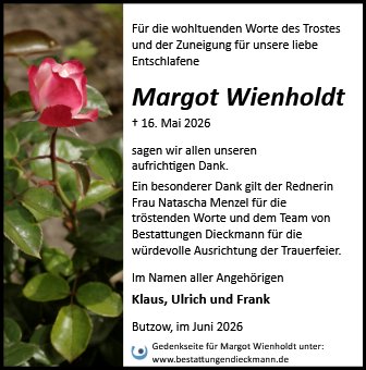 Margot Wienholdt