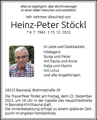 Heinz-Peter Stöckl