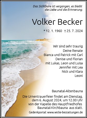 Volker Becker