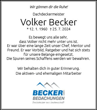 Volker Becker