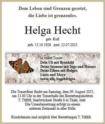 Helga Hecht