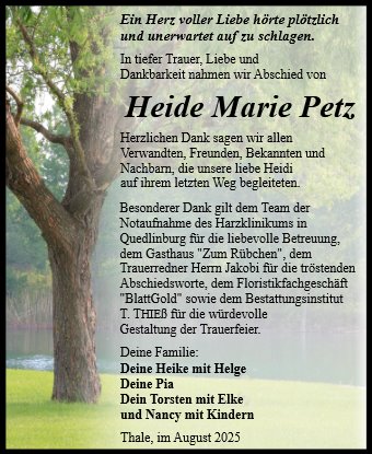 Heide Marie Petz