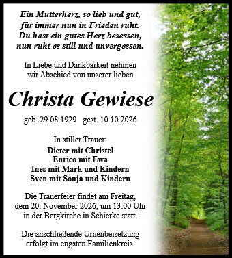 Christa Gewiese