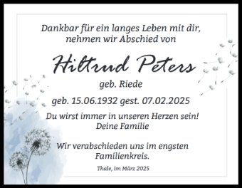 Hiltrud Peters