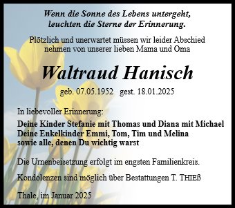 Waltraud Hanisch