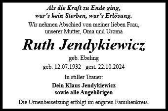 Ruth Jendykiewicz