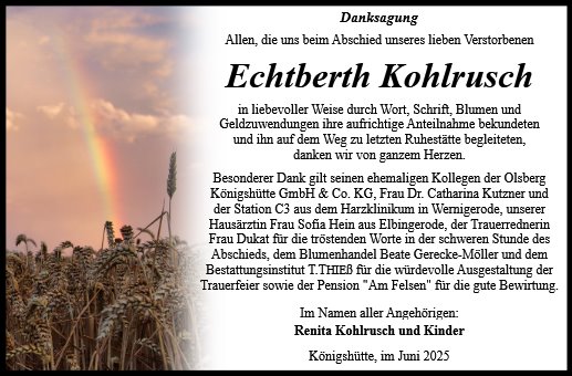 Echtberth Kohlrusch