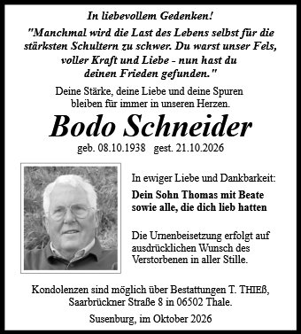 Bodo Schneider