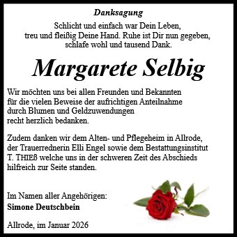 Margarete Selbig