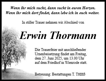 Erwin Thormann