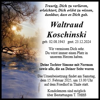 Waltraud Koschinski