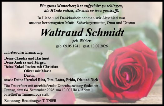 Waltraud Schmidt