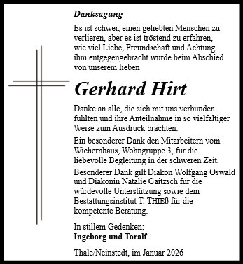 Gerhard Hirt