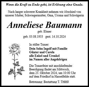 Anneliese Baumann