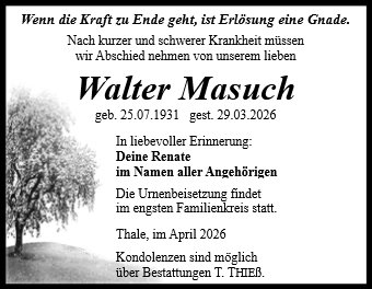 Walter Masuch
