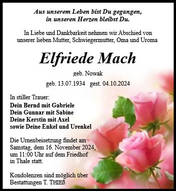 Elfriede Mach