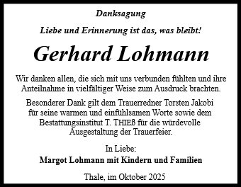 Gerhard Lohmann