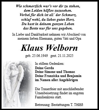 Klaus Welborn