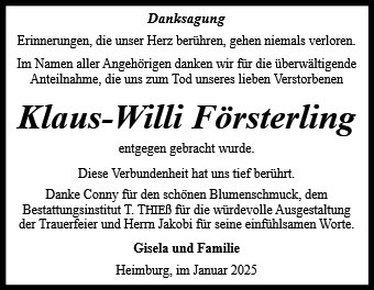 Klaus-Willi Försterling