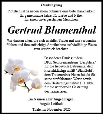 Gertrud Blumenthal