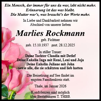 Marlies Rockmann