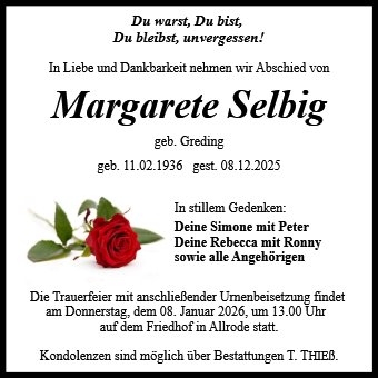 Margarete Selbig