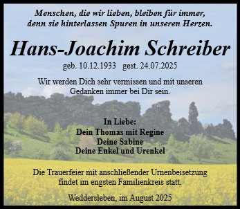 Hans-Joachim Schreiber