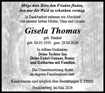 Gisela Thomas