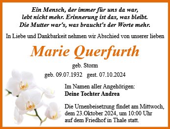 Marie Querfurth