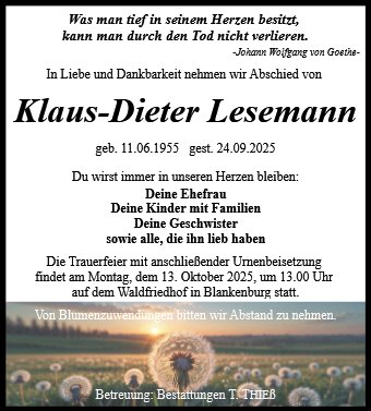 Klaus-Dieter Lesemann