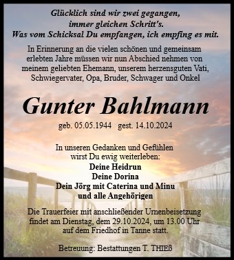 Gunter Bahlmann