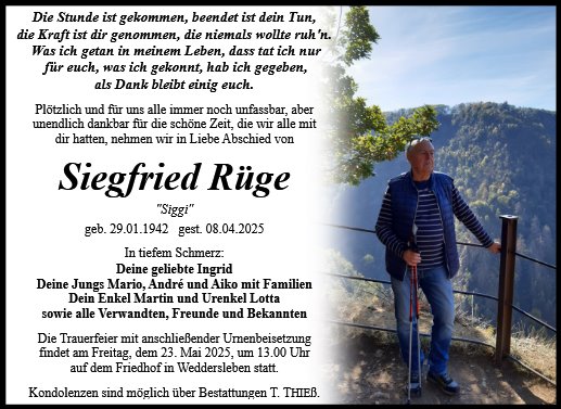 Siegfried Rüge